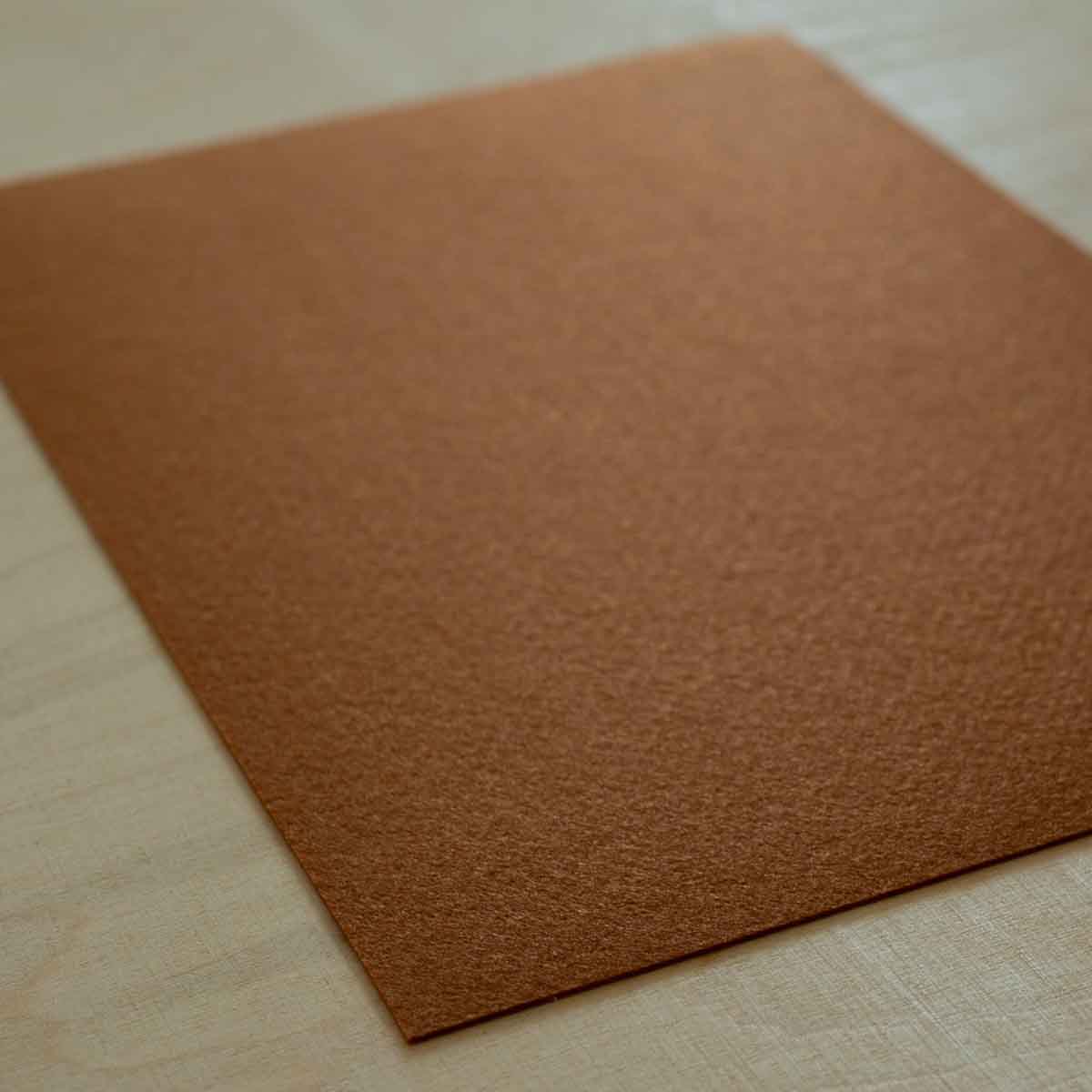 Solitone - koreanischer Hartfilz 1,2mm 20x30cm | 880 braun