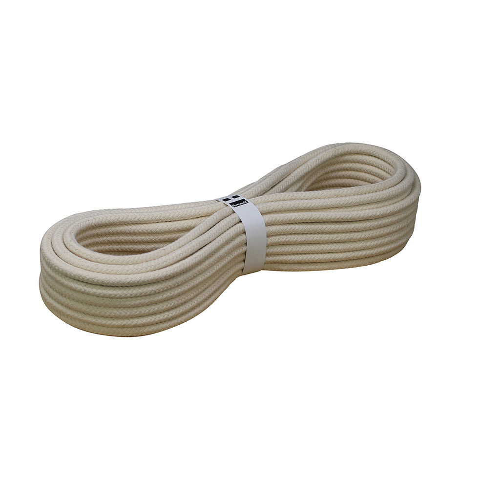 Baumwollseil - Baumwollkordel 8mm, beige (natur)