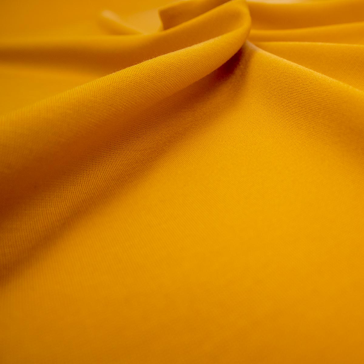 Jersey Unicolor elastisch - senfgelb