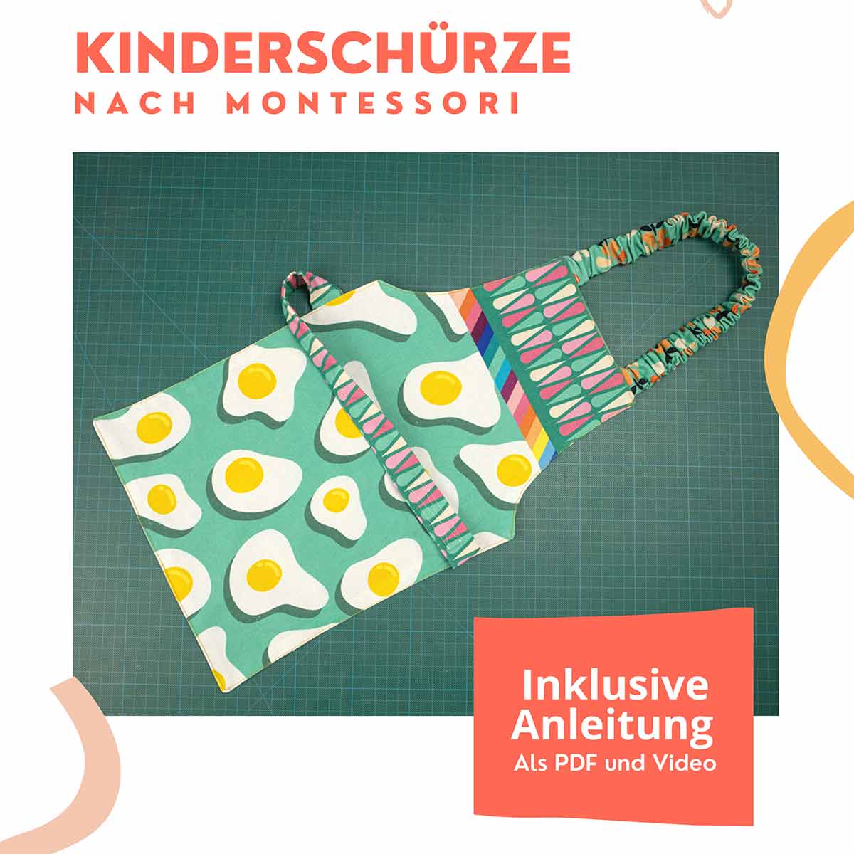 AmaWiis Kinderschürze nach Montessori - Schnittmuster