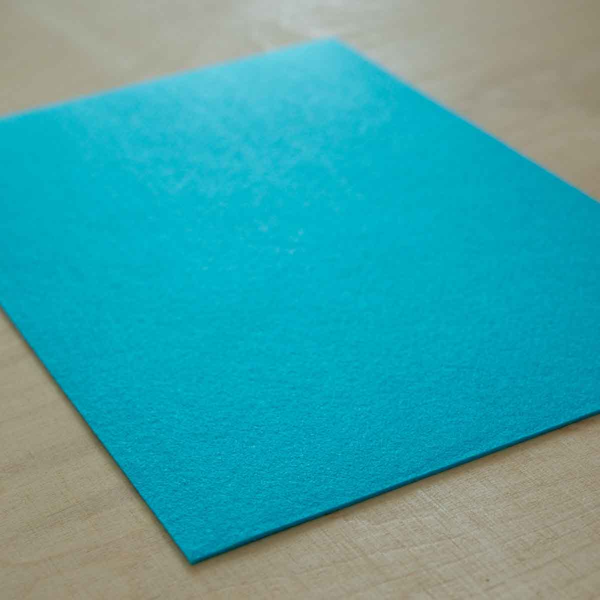 Solitone - koreanischer Hartfilz 1,2mm 20x30cm | 926 türkis