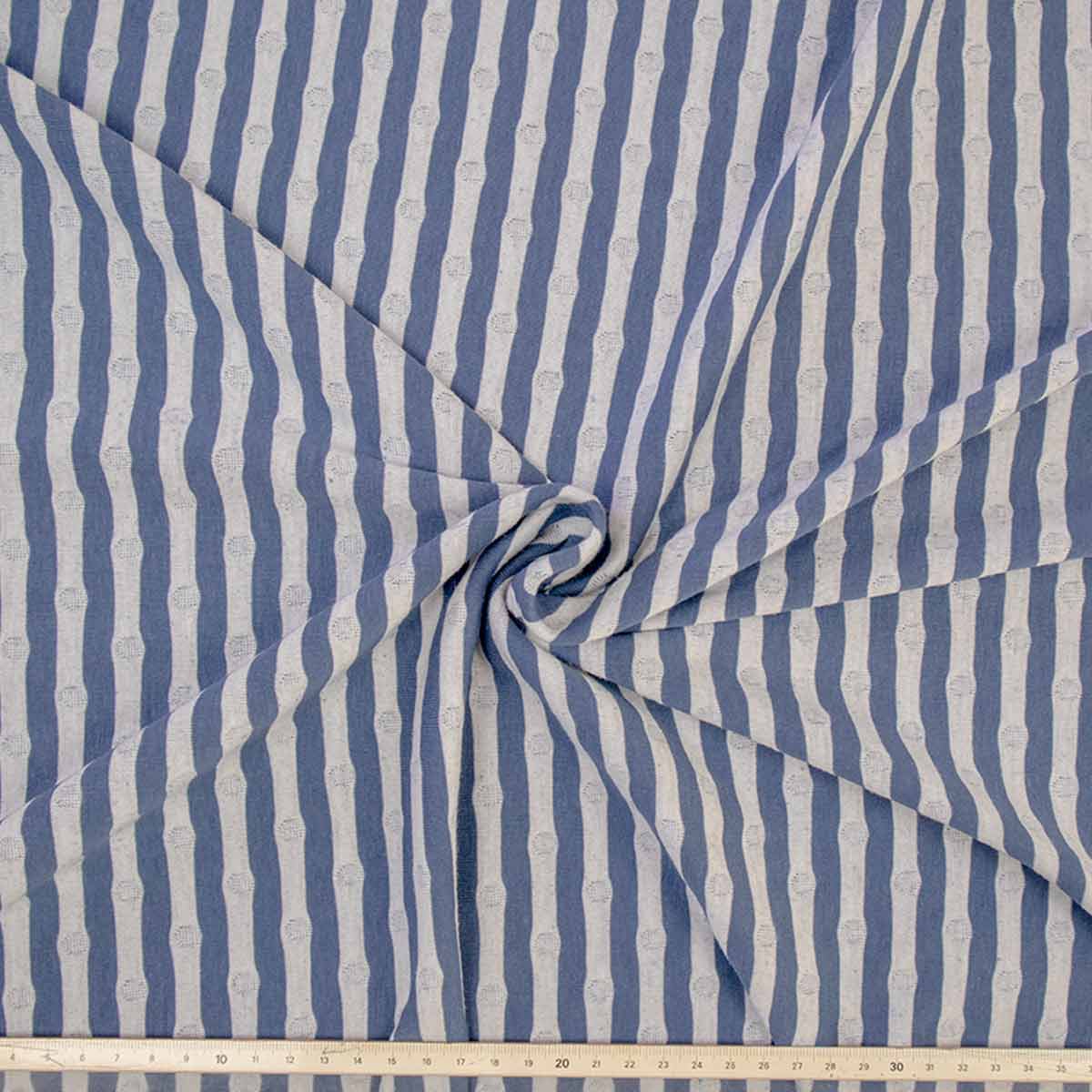 Jersey Double Face in blau