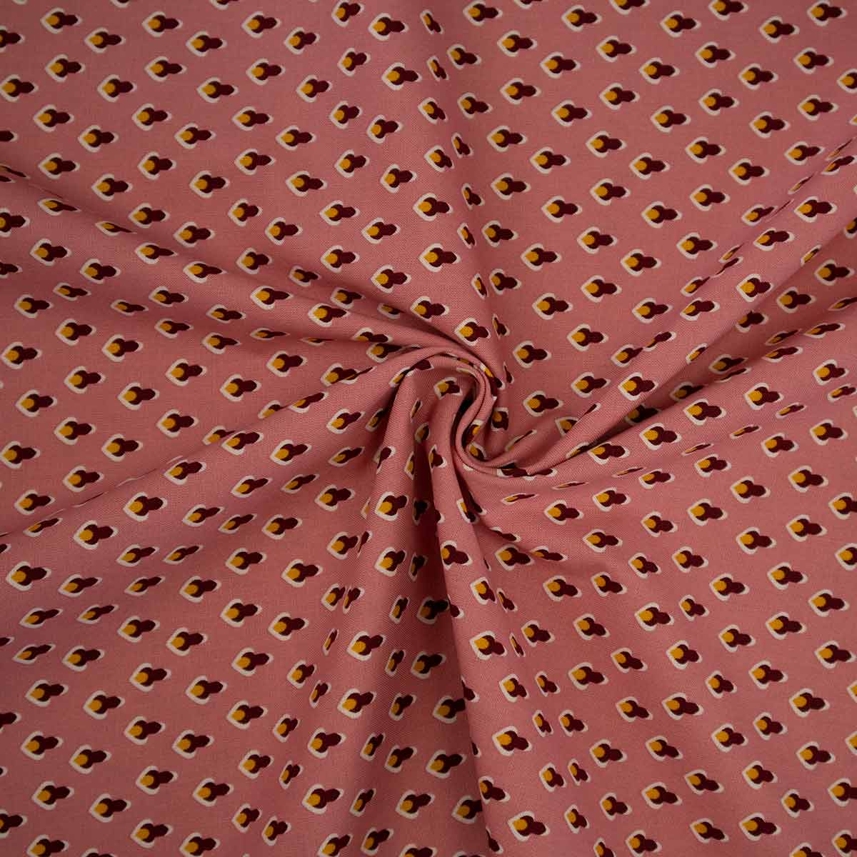 Baumwoll Druck Öko Tex - Blumenknospen
