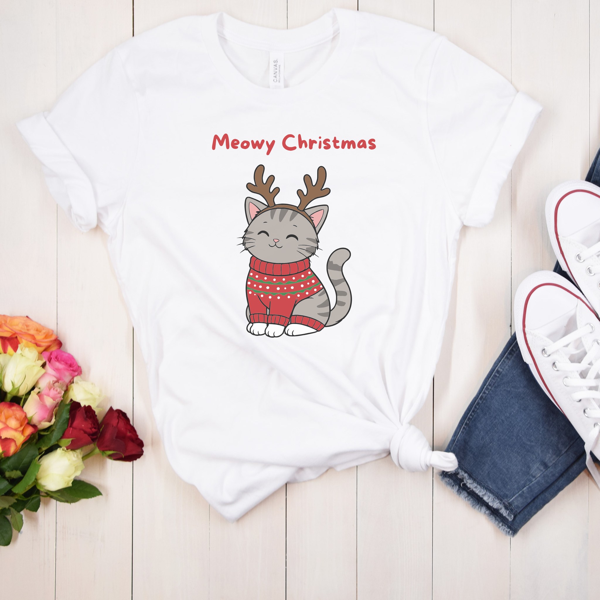 Meowy Christmas Katze — Plotterdatei (SVG)