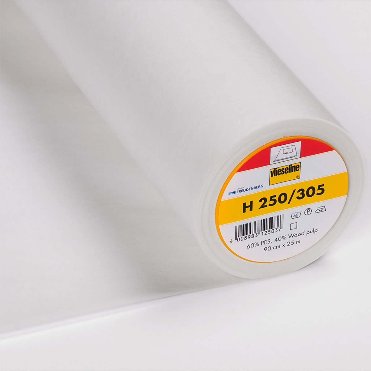 Bügeleinlage H250 Bügelvlies - 90cm breit