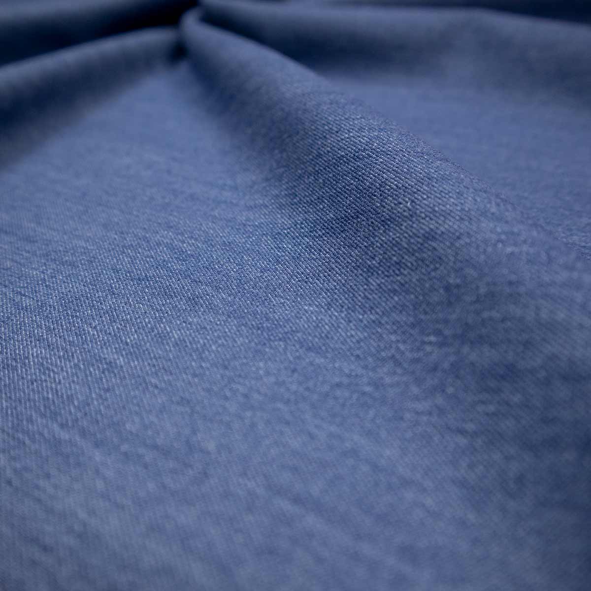 Elastic Twill - blau in Jeansoptik