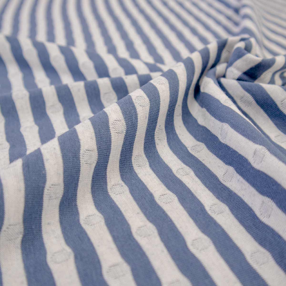 Jersey Double Face in blau