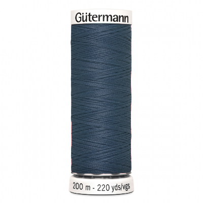 Gütermann Allesnäher - 200m - dunkelgrau-blau (Col 112)