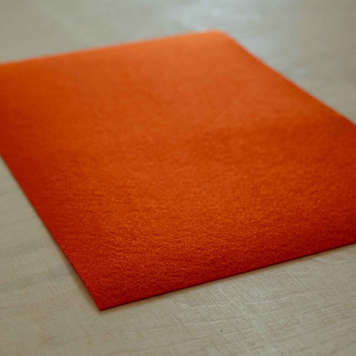 Solitone - koreanischer Hartfilz 1,2mm 20x30cm | 826 dunkelorange